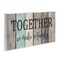 Stupell Industries Together We Make a Family Quote Wall Plaque Art